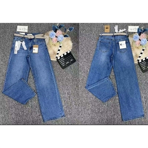 Jeansy szerokie nogawki  XS-XL