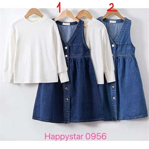 Komplet Bluza + Sukienka  4-14 lat