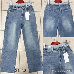 Jeansy szerokie nogawki  34-42