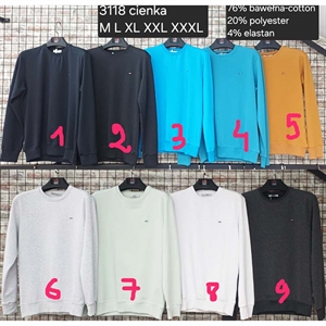 Bluza cienka męska produkt Turecki  M-3XL