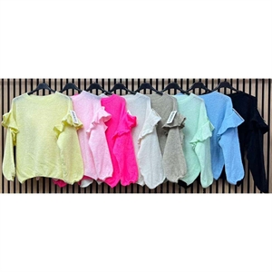 Sweter damski okrągły