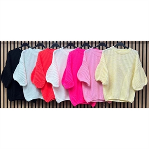 Sweter damski okrągły