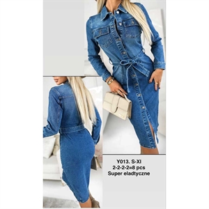 Sukienka jeansowa damska  S-XL