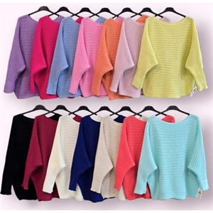 Sweter damski okrągły - Produkt Włoski