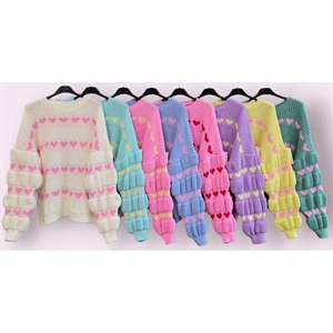 Sweter damski okrągły - Produkt Włoski