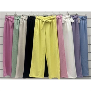 Spodnie damskie szerokie nogawki - Produkt Włoski