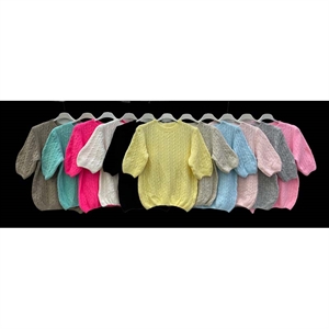 Sweter damski z krótkim rękawem - Produkt Włoski