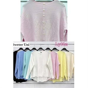 Sweter damski okrągły - Produkt Włoski