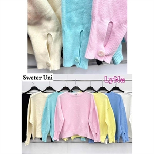 Sweter damski okrągły - Produkt Włoski