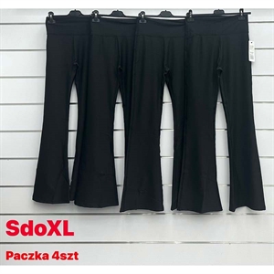 Legginsy dzwony damskie produkt Włoski  S-XL