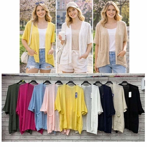 Narzutka swetrowa damska