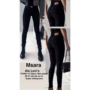 Jeansy damskie 26-31