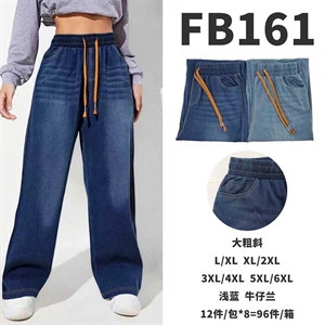 Spodnie jeansowe damskie L/XL-5XL/6XL