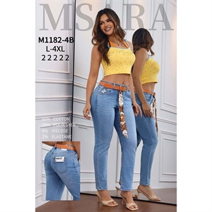 Spodnie jeansowe damskie L-4XL