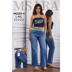 Spodnie jeansowe damskie L-4XL