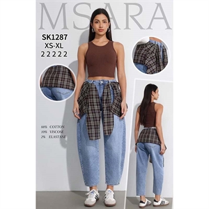 Spodnie jeansowe damskie XS-XL