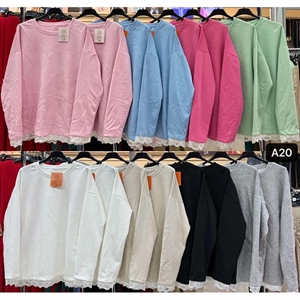 Cienka bluza damska - Produkt Włoski