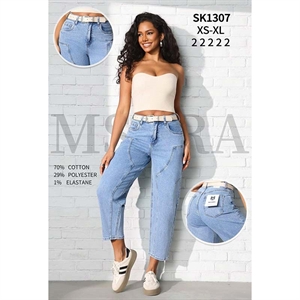 Spodnie jeansowe damskie XS-XL