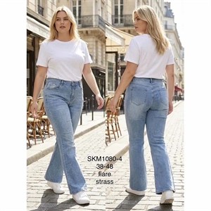 Jeansy z cekinami  38-48