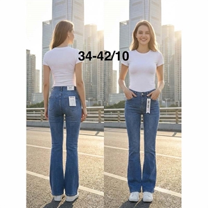 Jeansy dzwony damskie  34-42