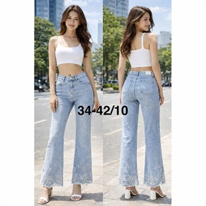 Jeansy dzwony damskie  34-42