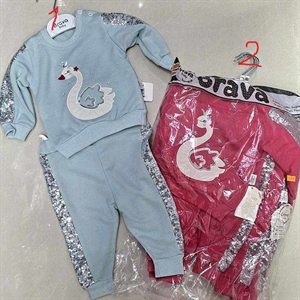 Komplet bawelniany niemowlęcy  9-24M