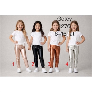 Legginsy dziewczęce (6-16) - Produkt Włoski