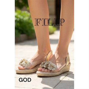 Sandały na koturnie  36-41