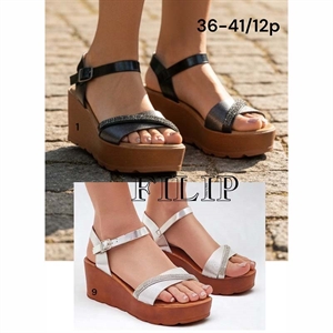 Sandały na koturnie  36-41