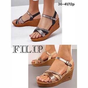 Sandały na koturnie  36-41