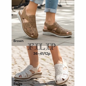 Sandały na koturnie  36-41