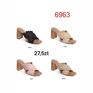 Klapki damskie na obcasie 36-41