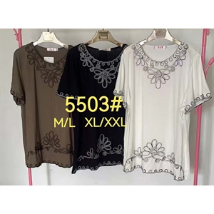 Bluzka damska krótki rękaw M/L-XL/2XL
