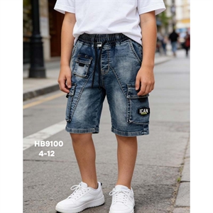 Spodenki jeansowe chłopięce  4-12 lat