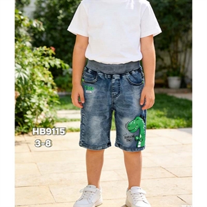 Spodenki jeansowe chłopięce  3-8 lat