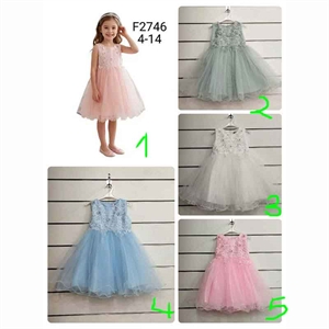 Sukienka dziewczęca  4-14 lat