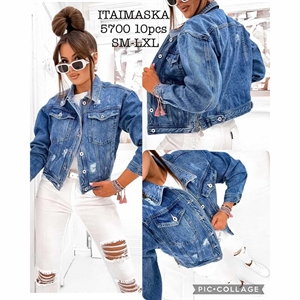 Kurtka jeansowa damska  S/M-L/XL