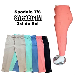 Spodnie damskie 7/8  2XL-6XL