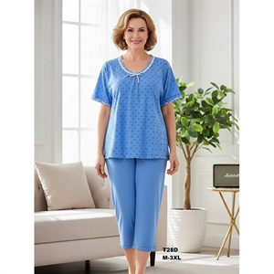 Piżama damska BAWEŁNA (M-3XL)