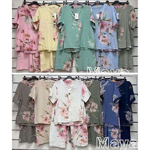 Komplet damski 100% BAWEŁNA - Produkt Włoski