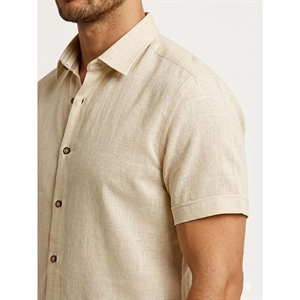 Koszula męska na len slim fit produkt Turecki  M-2XL