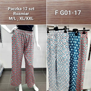 Spodnie szerokie nogawki  M/L-XL/2XL
