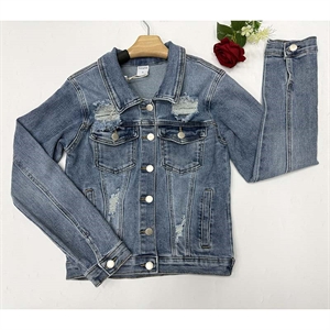 Kurtka jeansowa damska S-2XL