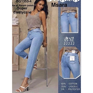 Jeansy damskie Msara  XS-XL