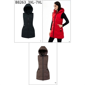 Kamizelka damska BIG SIZE  3XL-7XL