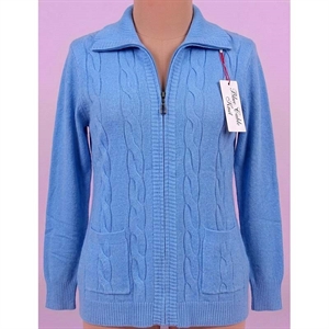 Sweter damski rozpinany na zamek  L/XL-2XL/3XL