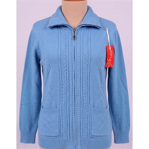 Sweter damski rozpinany na zamek  L/XL-2XL/3XL