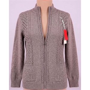 Sweter damski rozpinany na zamek  L/XL-2XL/3XL