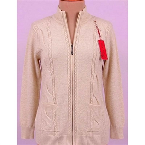 Sweter damski rozpinany na zamek  L/XL-2XL/3XL