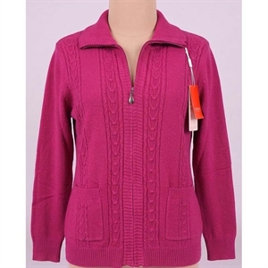 Sweter damski rozpinany na zamek  L/XL-2XL/3XL